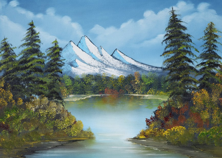 16x20 Painting Mountainscape