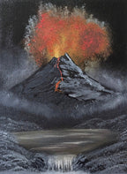 SOLD OUT - 8x10 Canvas Painting: Rage Into Calm Waters